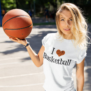 Ich Liebe Basketball Frauen T-Shirt