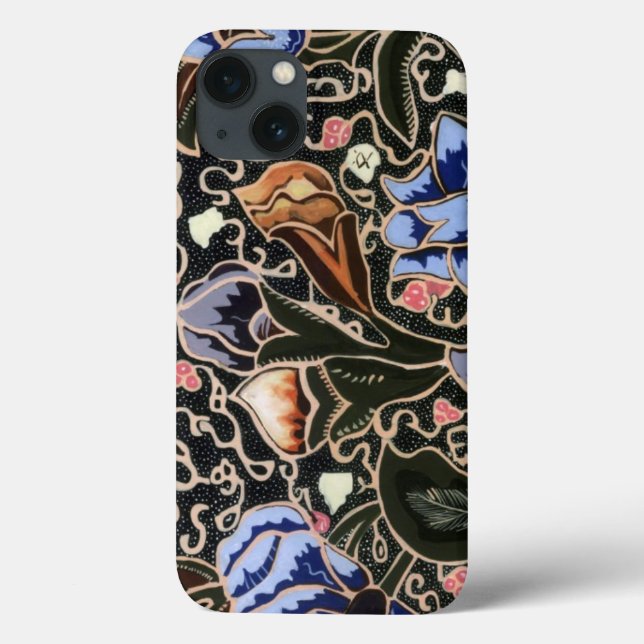 Ich liebe Batik iPhone Hülle (Rückseite)