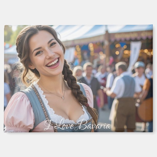 ICH LIEBE BAYERN MAGNET (Vorderseite)