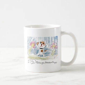 "ICH LIEBE-BEAGLE-FREIHEITS-PROJEKT!" Klassische Kaffeetasse