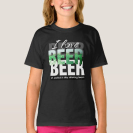 Ich Liebe Bier. St. Patrick's Day T-Shirt