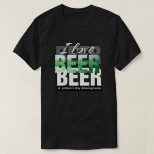 Ich Liebe Bier. St. Patrick's Day T-Shirt