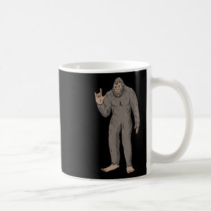 Ich liebe Big Foot ASL-Handgeste Gehörlos Hörverlu Kaffeetasse