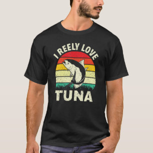 Ich liebe Blauflossen-Thunfisch und Gelbflossen-Th T-Shirt