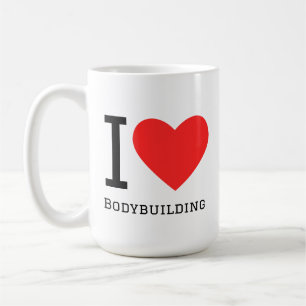 Ich liebe Bodybuilding Kaffeetasse