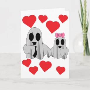 Ich liebe Boo Dad von Tochter Karte