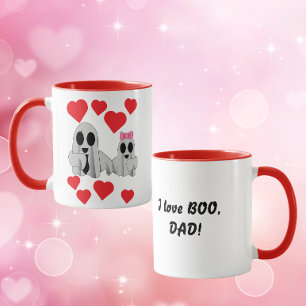 Ich liebe BOO Papa (von Tochter) Tasse
