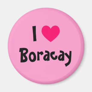 Ich liebe Boracay Magnet