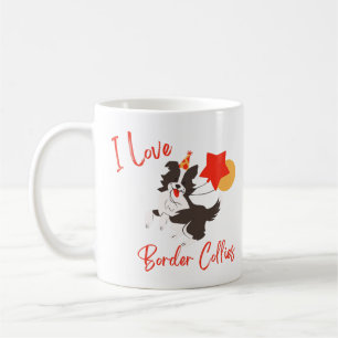 Ich liebe Border Collies Kaffeetasse