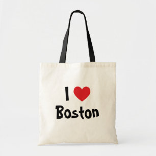 Ich liebe Boston Tragetasche