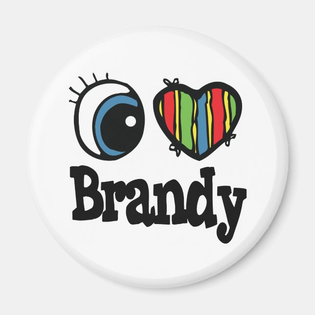 Ich liebe Brandy Magnet (Vorne)