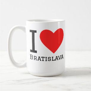 Ich liebe Bratislava Kaffeetasse