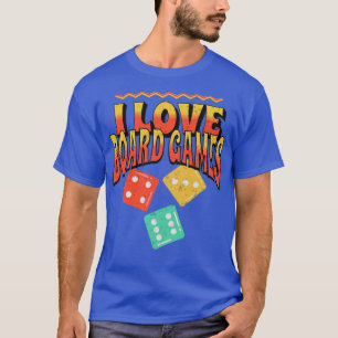 Ich liebe Brettspiele T-Shirt