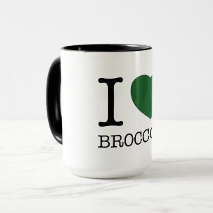 ICH LIEBE BROKKOLI TASSE