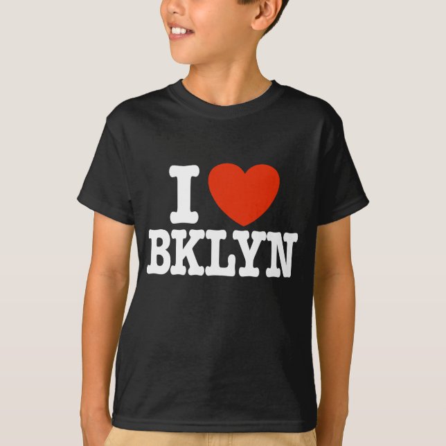 Ich liebe Brooklyn T-Shirt (Vorderseite)