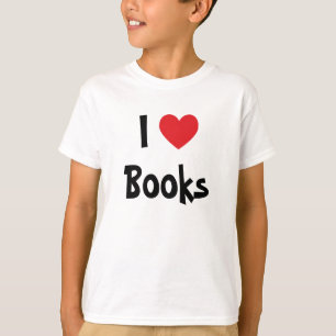 Ich liebe Bücher T-Shirt