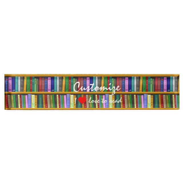 Ich Liebe, Bücher Thunder_Cove lesen Namensplakette (Vorderseite)
