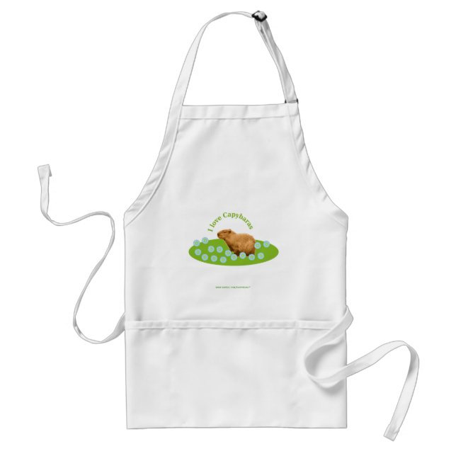 Ich liebe Capybaras Schürze (Vorne)