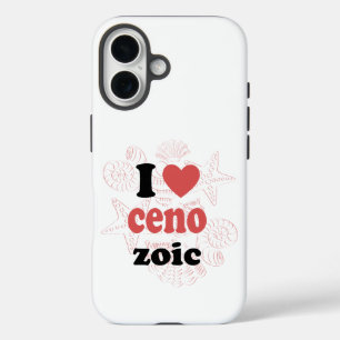 Ich Liebe Cenozoic lustiges Zitat für Wissenschaft iPhone 16 Hülle