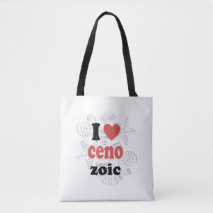 Ich Liebe Cenozoic lustiges Zitat für Wissenschaft Tasche
