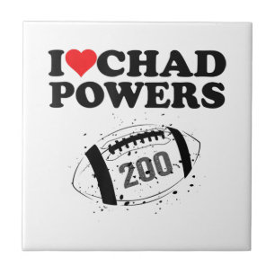 Ich liebe Chad Powers 200 American Football Underc Fliese