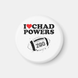 Ich liebe Chad Powers 200 American Football Underc Magnet