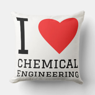 Ich liebe Chemieingenieurwesen Kissen