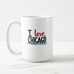 Ich liebe Chicago Kaffeetasse