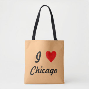 Ich liebe Chicago Tasche