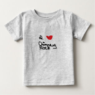 Ich liebe Chimney Rock Baby T-shirt