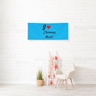 ICH LIEBE Chimney Rock Banner