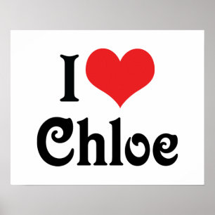 Ich liebe Chloe Poster