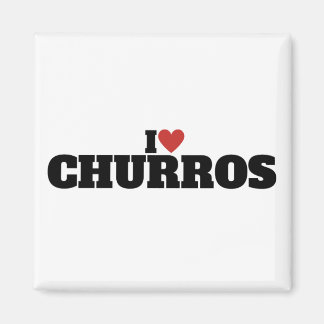 Ich liebe Churros Magnet