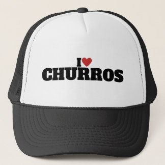 Ich liebe Churros Truckerkappe
