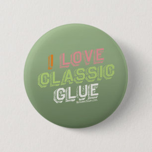 "Ich Liebe Classicglue" runder Knopf Button