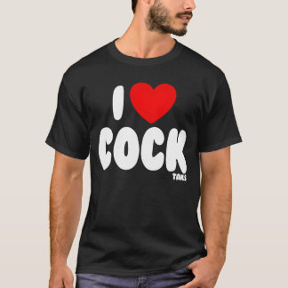 Ich liebe Cocktails Schlüpfrig Lustig Frauen Peinl T-Shirt
