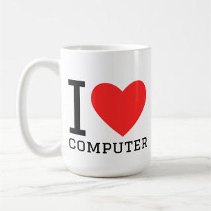 Ich liebe Computer Kaffeetasse