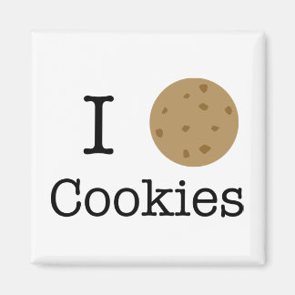 Ich Liebe Cookies Magnet