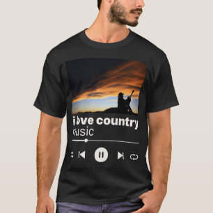 ich liebe Countrymusik T-Shirt