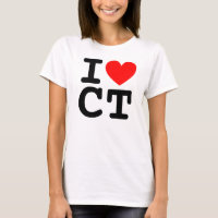 Ich liebe CT-Shirt