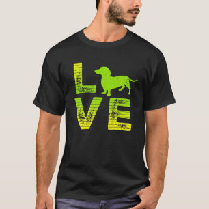 Ich Liebe Dackeln Hunde Dackel lieben Jungen T-Shirt