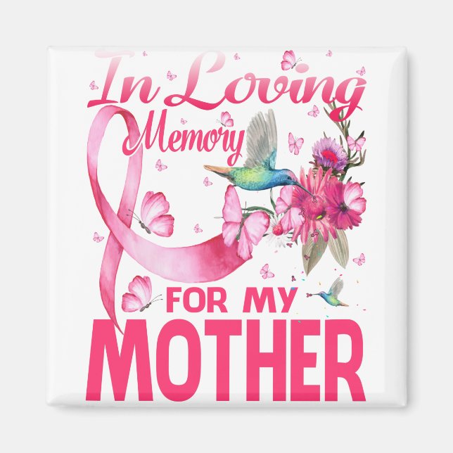 Ich liebe das Gedächtnis für meine Mutter Magnet (Vorne)