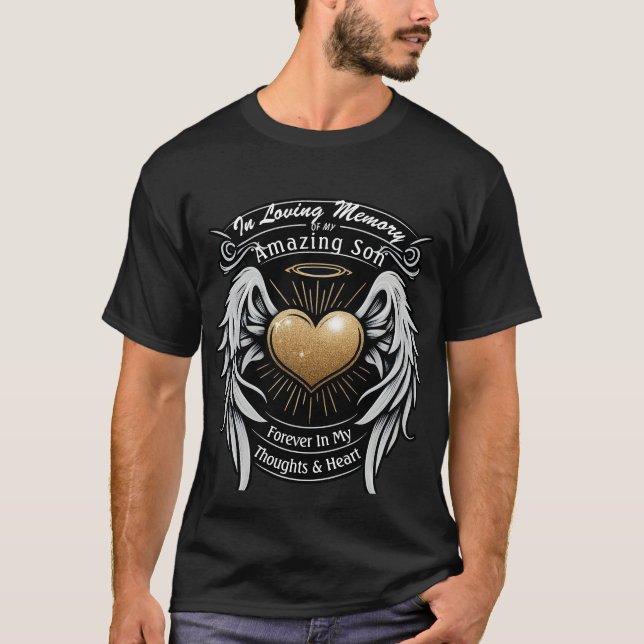 Ich liebe das Gedächtnis meines Sohnes T-Shirt (Vorderseite)