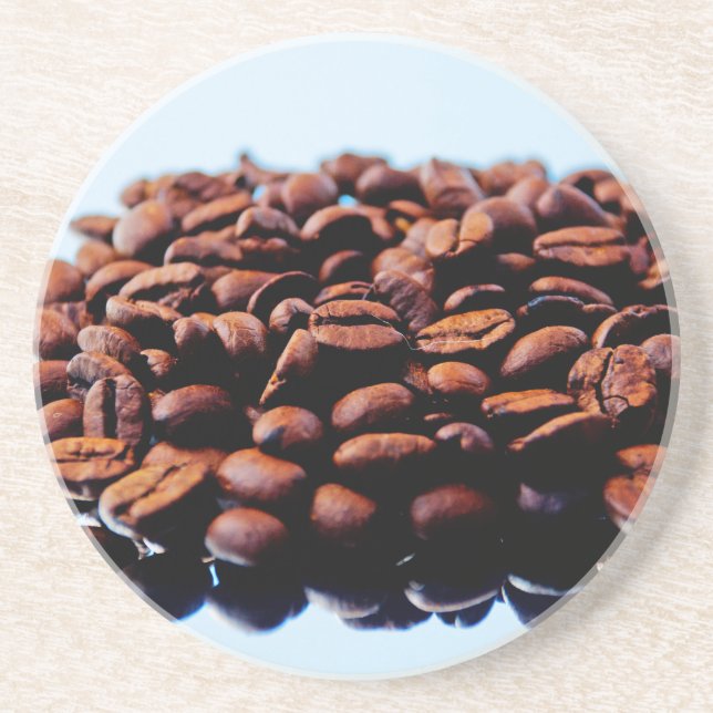 Ich Liebe das Kaffeearoma Getränkeuntersetzer (Vorne)