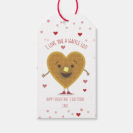 Ich Liebe, dass du ein Waffelhecht hast Kinder Val Geschenkanhänger