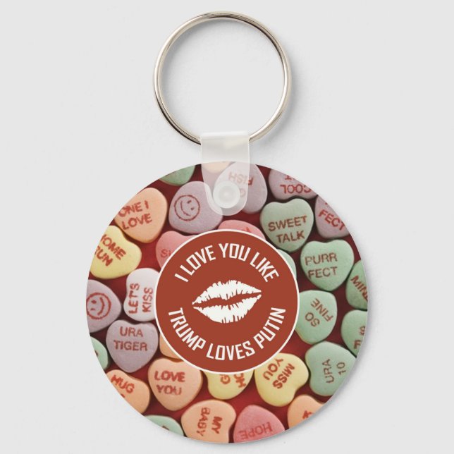 ICH LIEBE, DASS DU... SCHLÜSSELANHÄNGER (Vorderseite)