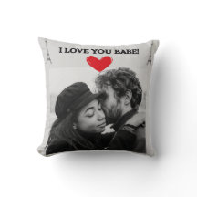 Ich Liebe, dass ihr ein Geschenk für Paare kissen 