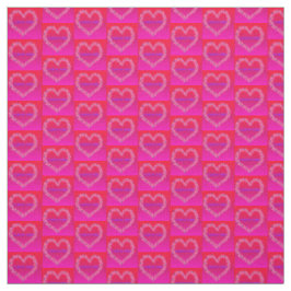 Ich Liebe, dass Sie rosa Hintergrund Stoff