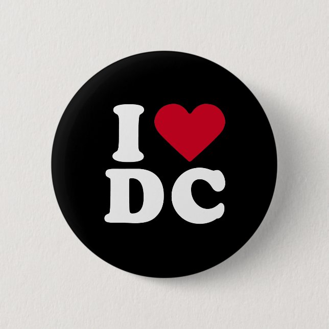 ICH LIEBE DC BUTTON (Vorderseite)