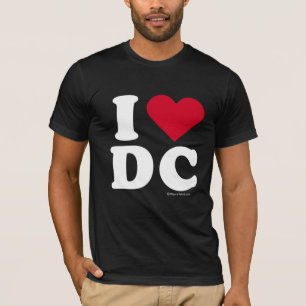 "ICH LIEBE-DC" "ICH LIEBE-BEZIRK VON KOLUMBIEN " T-Shirt